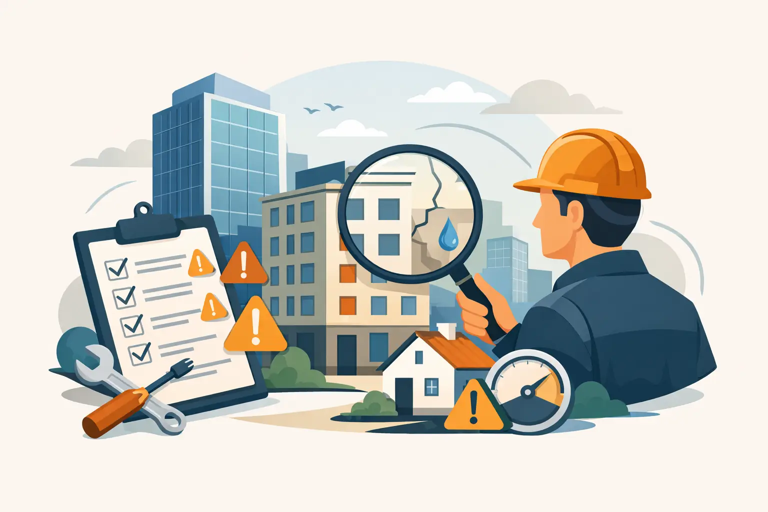 Inspeção periódica de edifícios: quando agir