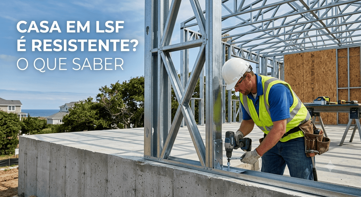 Casa em LSF é resistente O que saber