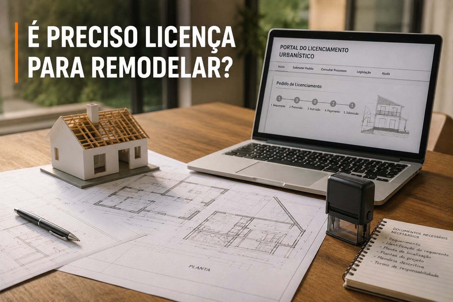 É preciso licença para remodelar?