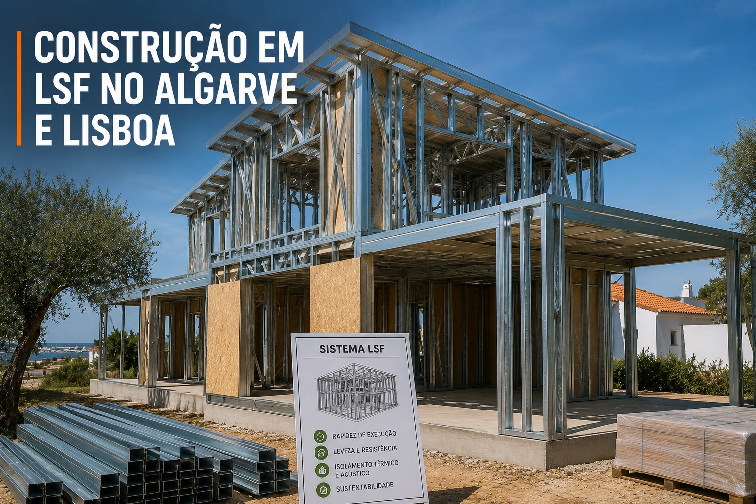 sistema construtivo LSF