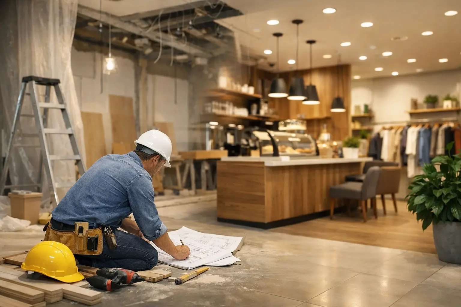 Guia de remodelação de espaço comercial