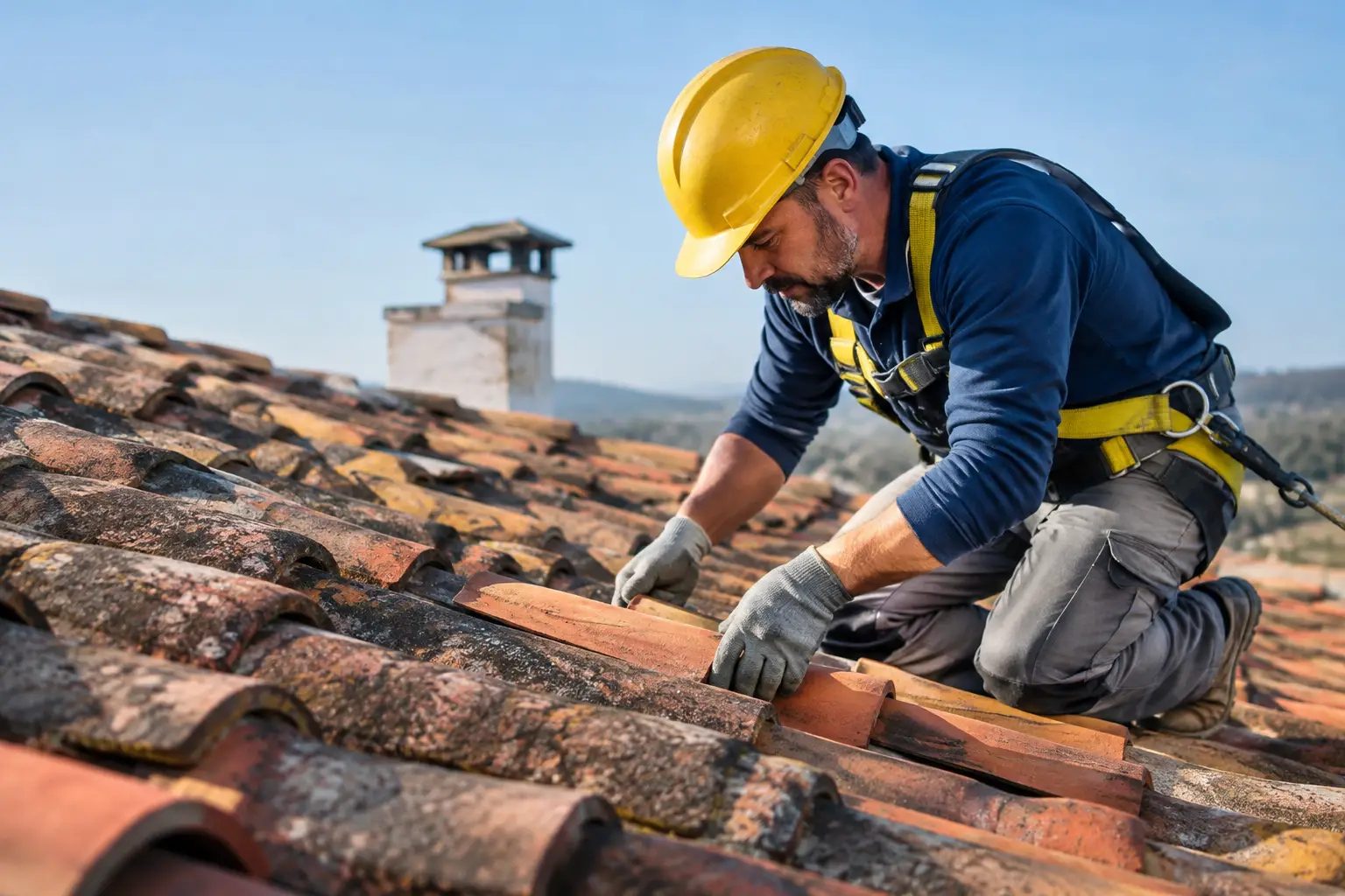 Como reabilitar telhados antigos com segurança